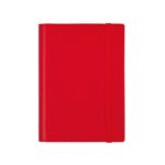 Finocam Duoband Agenda - Anual 2026 - Bloc de Notas - Formato E5 - 130x15x192mm - Semana Vista Horizontal - Color Rojo