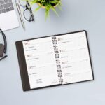 Finocam Duoband Agenda con Bloc de Notas - Anual 2026 - Formato E5 - 130x15x192mm - Semana Vista Horizontal - Color Negro - immagine 3