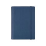 Finocam Duoband Agenda con Bloc de Notas en Catalan - Anual 2026 - Formato E5 - 130x15x192mm - Semana Vista Horizontal - Color Azul