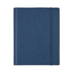 Finocam Duoband Agenda con Bloc de Notas en Catalan - Anual 2026 - Formato E10 - 168x15x226mm - Semana Vista Horizontal - Color Azul