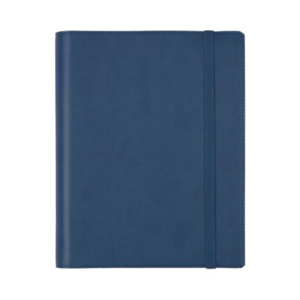 Finocam Duoband Agenda con Bloc de Notas en Catalan - Anual 2026 - Formato E10 - 168x15x226mm - Semana Vista Horizontal - Color Azul
