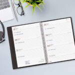 Finocam Duoband Agenda con Bloc de Notas en Catalan - Anual 2026 - Formato E10 - 168x15x226mm - Semana Vista Horizontal - Color Negro - immagine 3