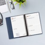 Finocam Duoband Agenda con Bloc de Notas en Catalan - Anual 2026 - Formato E5 - 136x25x192mm - 1 Dia por Pagina - Color Azul - immagine 3