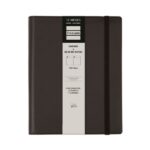 Finocam Duoband Agenda - Anual 2026 - Bloc de Notas - Formato E10 - 176x28x226mm - 1 Dia por Pagina - Color Negro
