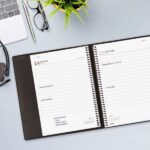 Finocam Duoband Agenda - Anual 2026 - Bloc de Notas - Formato E10 - 176x28x226mm - 1 Dia por Pagina - Color Negro - immagine 2