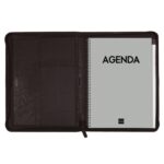 Finocam Focus Agenda Portadocumentos en Catalan - Anual 2026 - Cierre de Cremallera - Formato E40 - 260x35x340mm - Semana Vista en Vertical - Color Negro - immagine 3