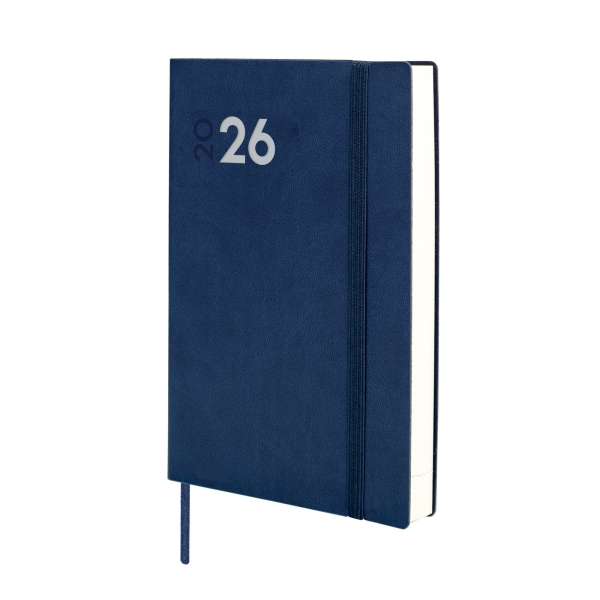 Finocam Dynamic Mara Agenda Profesional - Anual 2026 - Tapa Blanda - Cierre con Goma Elastica - Formato Y4 - 124x22x174mm - 1 Dia por Pagina - Color Azul Finocam Dynamic Mara Agenda Profesional - Anual 2026 - Tapa Blanda - Cierre con Goma Elastica - Formato Y4 - 124x22x174mm - 1 Dia por Pagina - Color Azul