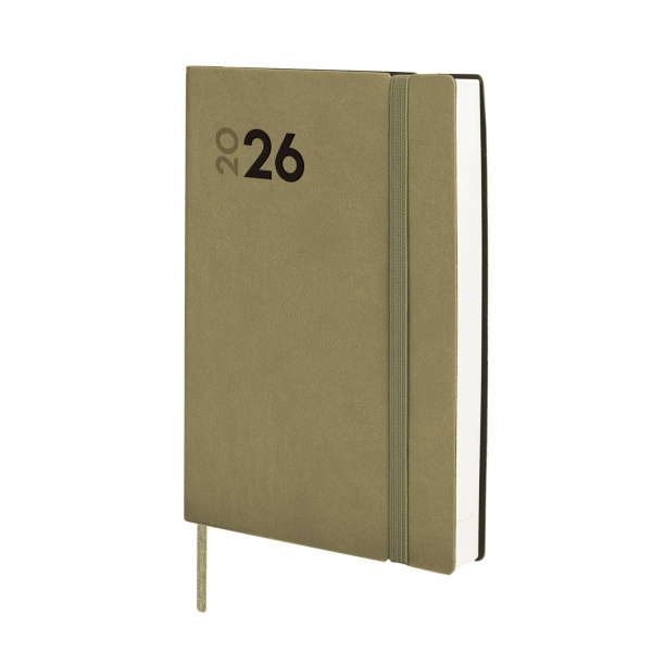 Finocam Dynamic Mara Agenda Profesional en Catalan - Anual 2026 - Tapa Blanda - Cierre con Goma Elastica - Formato Y4 - 124x22x174mm - 1 Dia por Pagina - Color Verde Finocam Dynamic Mara Agenda Profesional en Catalan - Anual 2026 - Tapa Blanda - Cierre con Goma Elastica - Formato Y4 - 124x22x174mm - 1 Dia por Pagina - Color Verde