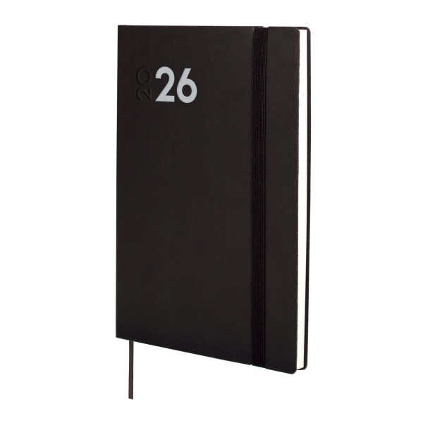 Finocam Dynamic Mara Agenda Profesional - Anual 2026 - Tapa Blanda - Cierre con Goma Elastica - Formato Y10 - 144x11x208mm - Semana Vista en Vertical - Color Negro Finocam Dynamic Mara Agenda Profesional - Anual 2026 - Tapa Blanda - Cierre con Goma Elastica - Formato Y10 - 144x11x208mm - Semana Vista en Vertical - Color Negro