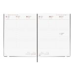 Finocam Dynamic Mara Agenda Profesional - Anual 2026 - Tapa Blanda - Cierre con Goma Elastica - Formato Y12 - 214x11x275mm - Semana Vista en Vertical - Color Negro - immagine 4