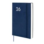 Finocam Dynamic Mara Agenda Profesional - Anual 2026 - Tapa Blanda - Cierre con Goma Elastica - Formato Y10 - 144x22x208mm - 1 Dia por Pagina - Color Azul