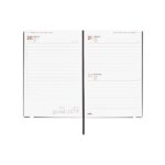Finocam Dynamic Mara Agenda Profesional - Anual 2026 - Tapa Blanda - Cierre con Goma Elastica - Formato Y10 - 144x22x208mm - 1 Dia por Pagina - Color Negro - immagine 4