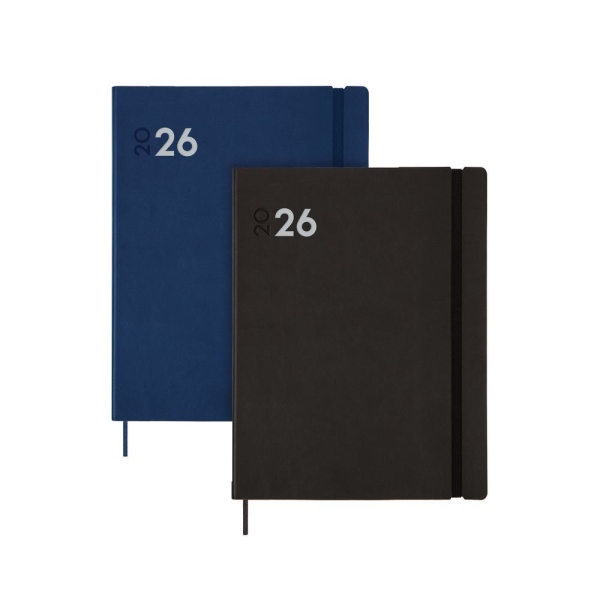 Finocam Dynamic Mara Agendas Surtidas - Anual 2026 - Tapa Blanda - Cierre con Goma Elastica - Formato Y12 - Color Surtidos