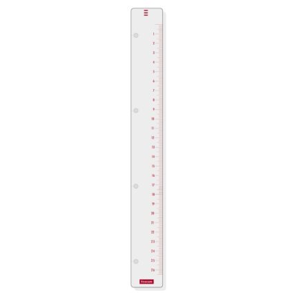 Finocam R4060 Regla para Agendas Open - Formato A4 - 50x297mm - Color Blanco