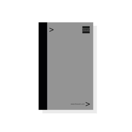 Finocam Bloc de Notas para Agendas Duo - Formato E5 - 117x5x181mm - Color Gris