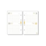 Finocam C197 Recambio para Agendas Classic - Anual 2026 - Hojas Microperforadas - Formato 601 - 56x10x89mm - 2 Dias por Pagina - Color Blanco - immagine 2