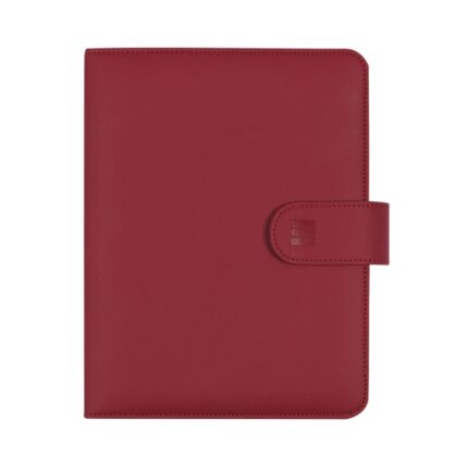 Finocam Open Troya Agenda Organizador - Anual 2026 - Formato 1000 - 205x43x249mm - Semana Vista en Vertical - Color Burdeos