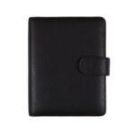 Finocam Open Piel Andrea Agenda Organizador en Catalan - Anual 2026 - Formato 500 - 165x40x210mm - Semana Vista en Vertical - Color Negro