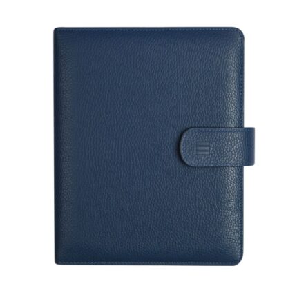 Finocam Open Piel Andrea Agenda Organizador - Formato 1000 - 205x43x249mm - 1 Dia por Pagina - Color Azul