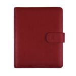 Finocam Open Piel Andrea Agenda Organizador - Formato 1000 - 205x43x249mm - 1 Dia por Pagina - Color Burdeos