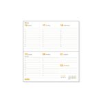 Finocam Min Agenda Plana - Anual 2026 - Formato Pl1 - 121x6x67mm - Semana Vista en Vertical - Color Verde Oscuro - immagine 3