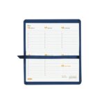 Finocam Ibis Agenda Plana en Catalan - Anual 2026 - Formato Pl1 - 130x6x6mm - Semana Vista en Vertical - Color Azul - immagine 4