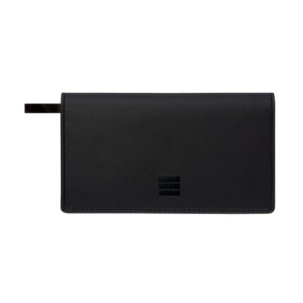Finocam Ibis Agenda Plana en Catalan - Anual 2026 - Formato Pl1 - 130x6x6mm - Semana Vista en Vertical - Color Negro