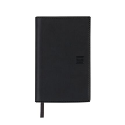 Finocam Ibis Agenda Plana en Catalan - Anual 2026 - Formato Pl3 - 90x10x10mm - Semana Vista Horizontal - Color Negro