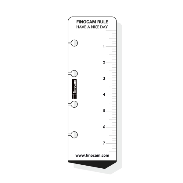 Finocam C159 Regla para Agendas Classic - Formato 601 - 30x95mm - Color Blanco Finocam C159 Regla para Agendas Classic - Formato 601 - 30x95mm - Color Blanco