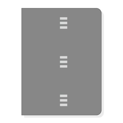Finocam R469 Archivador para Agendas Open - Formato 400 - 132x52x177mm - Color Gris Oscuro