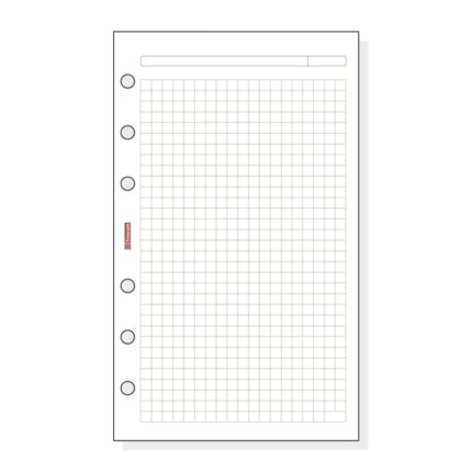 Finocam R440 Recambio para Agendas Open - Cuadriculado - Formato 400 - 91x5x152mm - Color Blanco