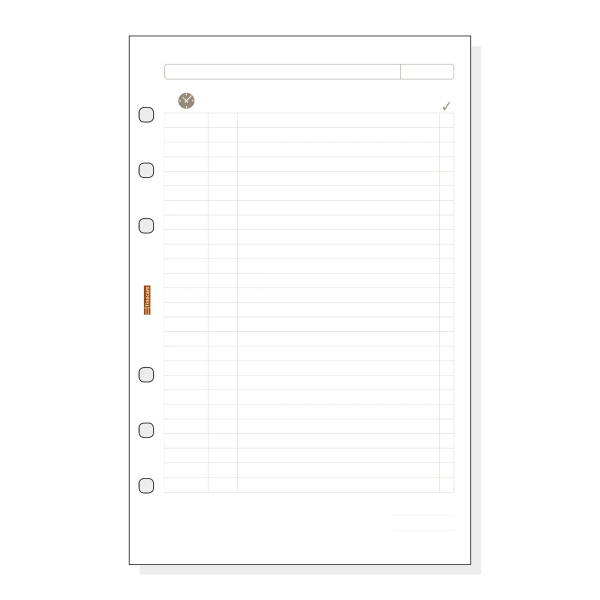 Finocam R502 Planficador de Recambio para Agendas Open - Formato 500 - 117x5x181mm - Color Blanco Finocam R502 Planficador de Recambio para Agendas Open - Formato 500 - 117x5x181mm - Color Blanco