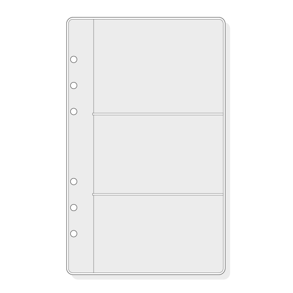 Finocam R566 Pack de 6 Fundas Portatarjetas para Agendas Open - Formato 500 - 120x2x182mm - PVC - Color Gris Claro Finocam R566 Pack de 6 Fundas Portatarjetas para Agendas Open - Formato 500 - 120x2x182mm - PVC - Color Gris Claro