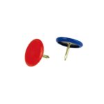 Milan Pack de 70 Chinchetas Metalicas - Plastificadas - Colores Surtidos - immagine 2