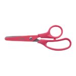 Milan Basic Colours Tijeras de 13.4cm - Mango Ergonomico - Punta Redondeada - Hoja de Acero Inoxidable - Color Rojo - immagine 2