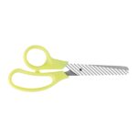 Milan Basic Sunset Tijeras de 13.4cm - Mango Ergonomico - Punta Redondeada - Hoja de Acero Inoxidable - Color Amarillo - immagine 3