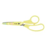 Milan Basic Tijeras de 13.4cm - Mango Ergonomico - Punta Redondeada - Hoja de Acero Inoxidable - Color Rosa Pastel - immagine 2