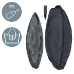 Leitz Ergo Active Balon de Asiento Antideslizante 55cm - Asa de Transporte Resistente - Carga Maxima de 120kg - Funda Lavable - Color Gris Oscuro - immagine 5