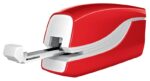Petrus WOW E-310 Contactless Grapadora Electrica - Hasta 10 Hojas - Grapado Cerrado - Utiliza Grapas Petrus Nº10 - Color Rojo Metalizado - immagine 2