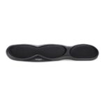 Kensington Reposamuñecas de Gel para Teclado - Distribucion Uniforme de Peso y Presion - Color Negro