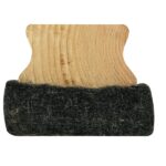 Safta Borrador para Pizarra - Fieltro de Alta Calidad - Ergonomico - Limpieza Efectiva - Mango de Madera - 110x45x35mm - Color Madera Claro - immagine 3