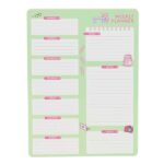 Safta Pembe The Pink Cat Planificador Semanal - 50 Paginas - Gramaje 100g/m2 - 190x255mm - Color Menta