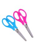 Safta Expositor con 20 Tijeras de 13cm - Asas Ergonomicas - Punta Redonda Segura - Cuchillas de Acero - Colores Surtidos - immagine 2