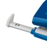 Novus E210 Perforadora Pequeña de Papel - Hasta 10 Hojas - Guia de Posicionamiento - Punzones 5.5mm - Color Azul - immagine 3