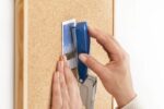 Novus Evolution E 20 Grapadora de Sobremesa + Caja de 200 Grapas 24/6 - Hasta 20 Hojas - Grapado Cerrado, Abierto y Clavado - Color Azul/Gris Claro - immagine 5