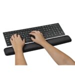 Hama Ergo Reposamuñecas para Teclado - Licra - Reduce la Fatiga - Espuma Viscoelastica - 493x70x22mm - Color Negro - immagine 4