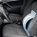 Innovagoods Lumport Soporte Lumbar con Puntos de Presion y Magneticos - Corrector de Estiramiento - Soporta hasta 100kg - 3 Niveles de Altura - 37.5x25x6-11cm - Color Azul y Gris - immagine 4