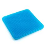 Innovagoods Hexafresh Cojin de Gel de Panal de Abeja - Antideslizante - Refrigerante - Funda Extraible para Limpieza - 39x37x3cm - Color Azul - immagine 5