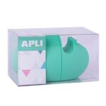 Apli Nordik Collection Dispensador de Cinta Adhesiva para Rollos 19mmx33m - Textura Suave y Tacto Agradable - Colores Aleatorios Surtidos - immagine 2