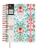 Finocam Vitae Agenda de Espiral en Catalan - 16 Meses - Semana Vista Horizontal - Formato 4º - 155x217mm - Tapa Dura - Papel de 80g/m2 - Goma Elastica - Bolsillo con Fuelle - Multicolor - immagine 2
